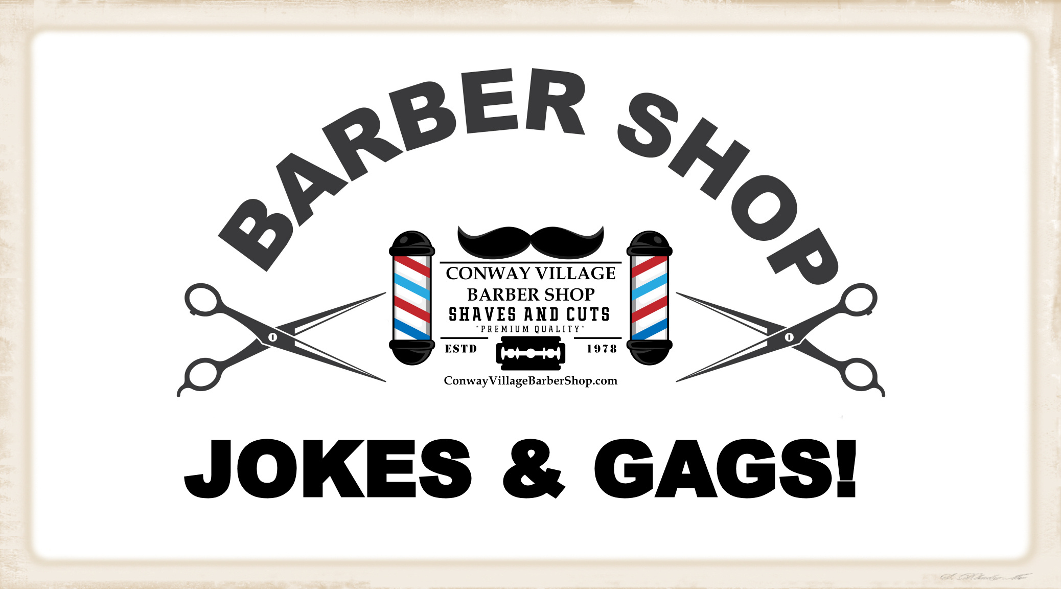 Funny barbershop jokes and gags!