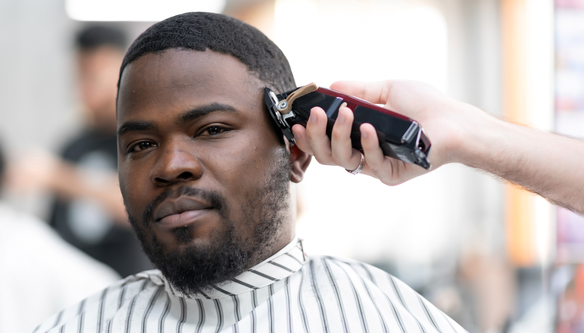 Getting a buzz cut haircut style