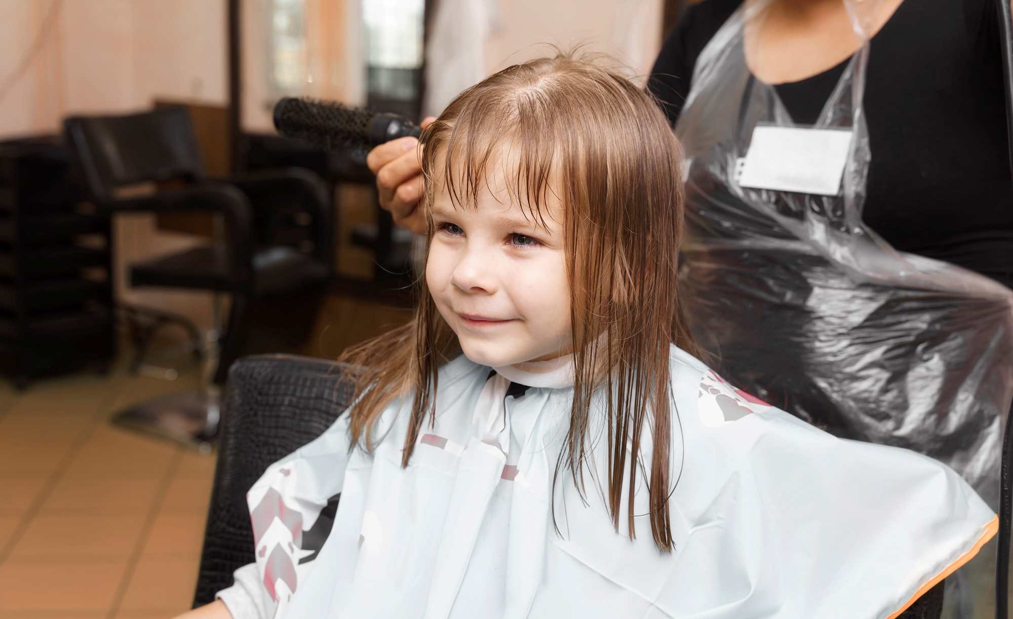 Calming kids when they get a haircut