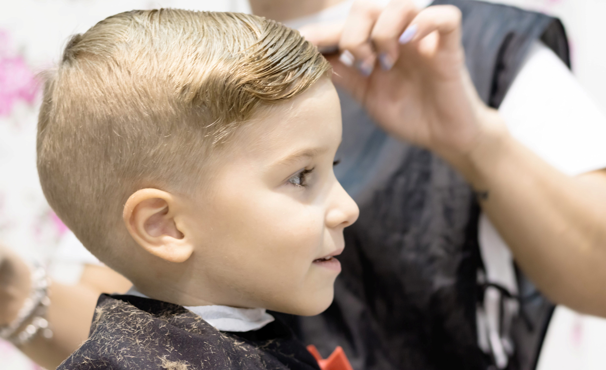 Calming kids when they get a haircut