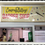 Conway Village Barber Shop of Orlando wall clock