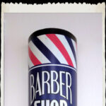 Barbershop pole flat top specialist sign