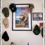 Conway Village Barber Shop military Veterans wall tribute