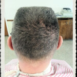 Cool flattop style haircut at Conway Village Barber Shop