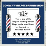 Conway Village Barber Shop latest positive haircut review